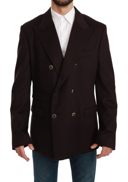 Elegante bordeaux Taormina kasjmier blazer