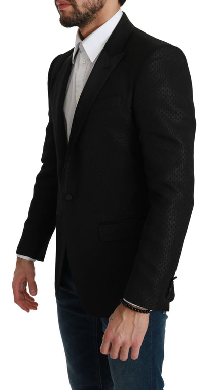 Chaqueta estilo blazer negra Martini de corte slim