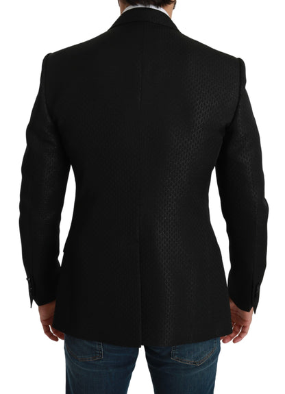 Chaqueta estilo blazer negra Martini de corte slim