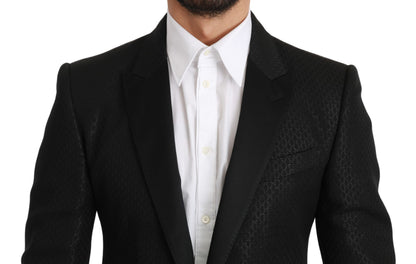 Chaqueta estilo blazer negra Martini de corte slim