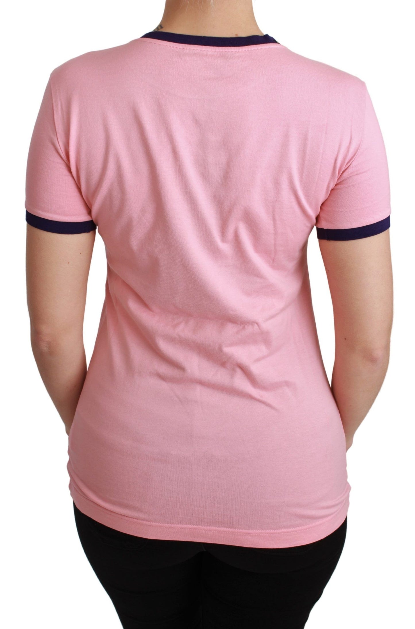 Roze JAAR VAN HET VARKEN Top katoenen T-shirt