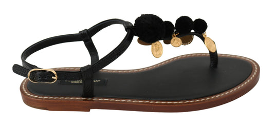 Pom Pom Flip Flop enkelbandje flats