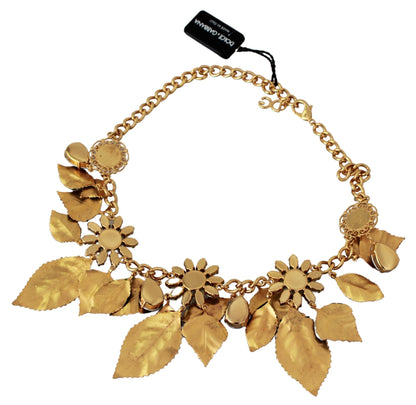 Elegante bloemen Sicilië charme ketting