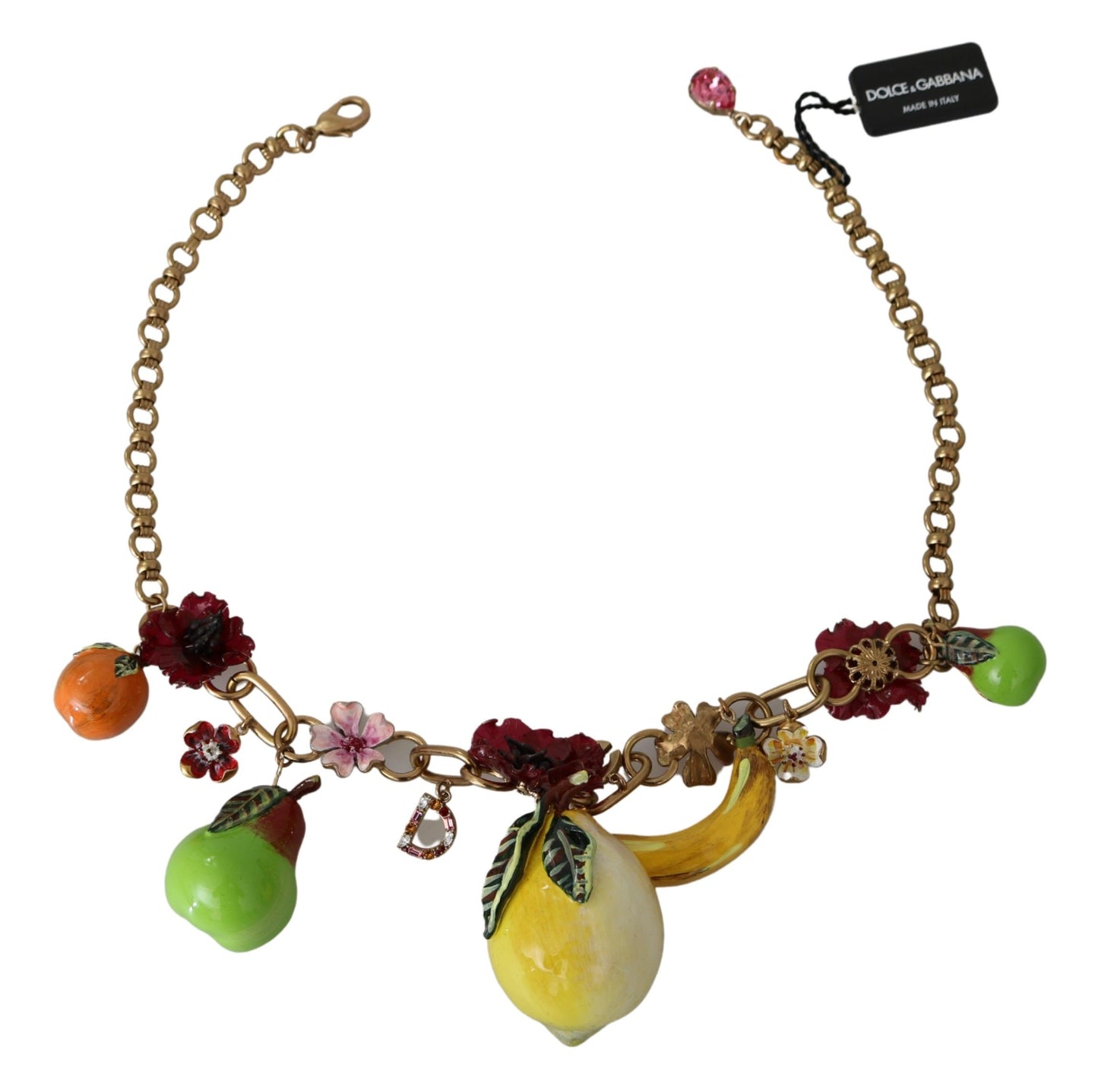 Kristal verfraaide bloemen charme ketting