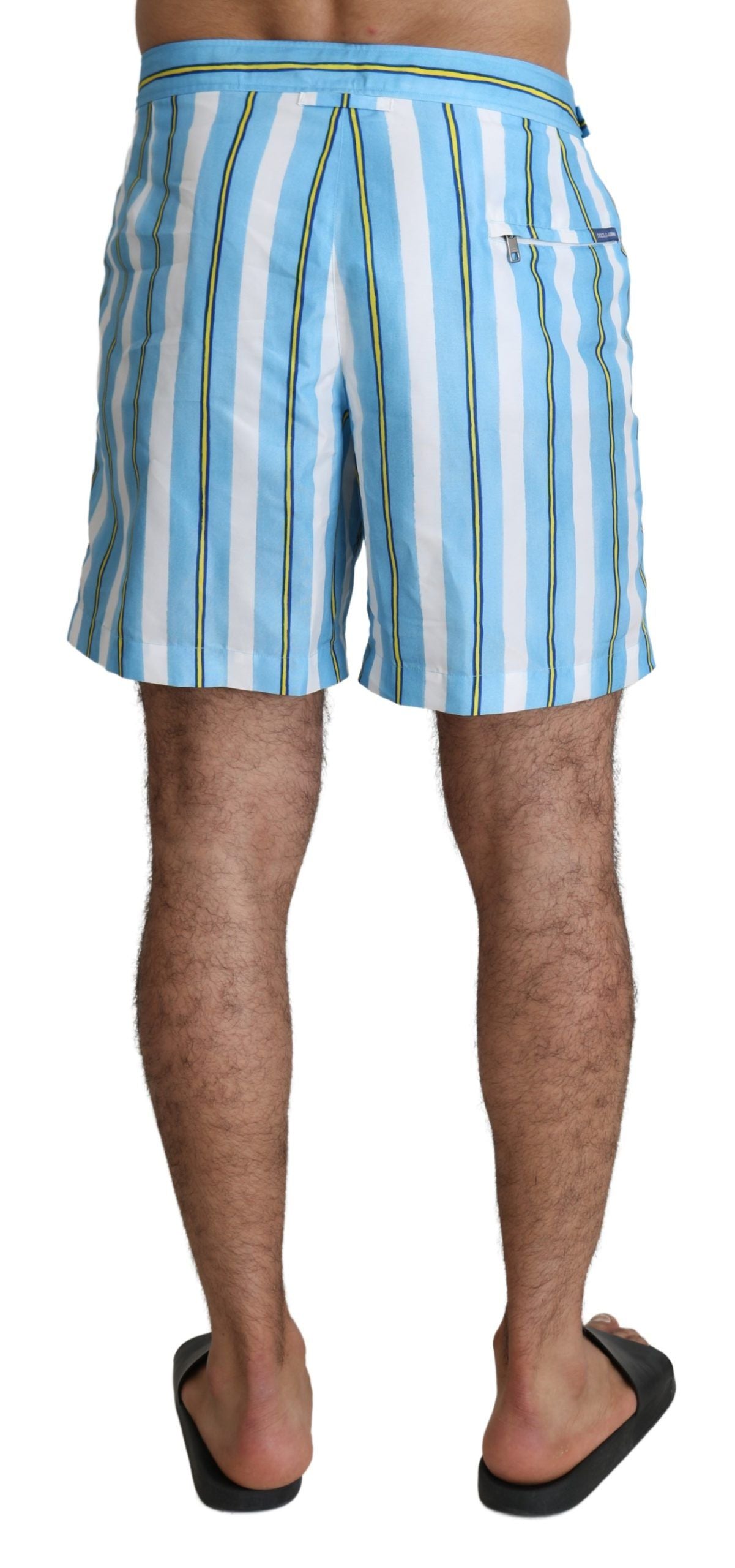 Gestreepte elegantie zwemshort