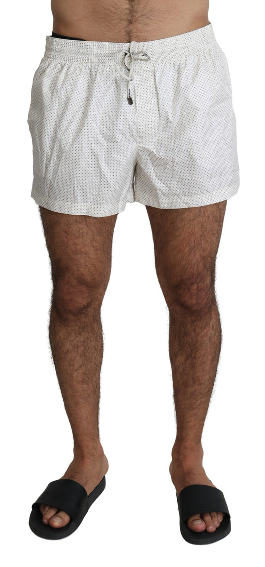 Bañador tipo shorts de lunares chic