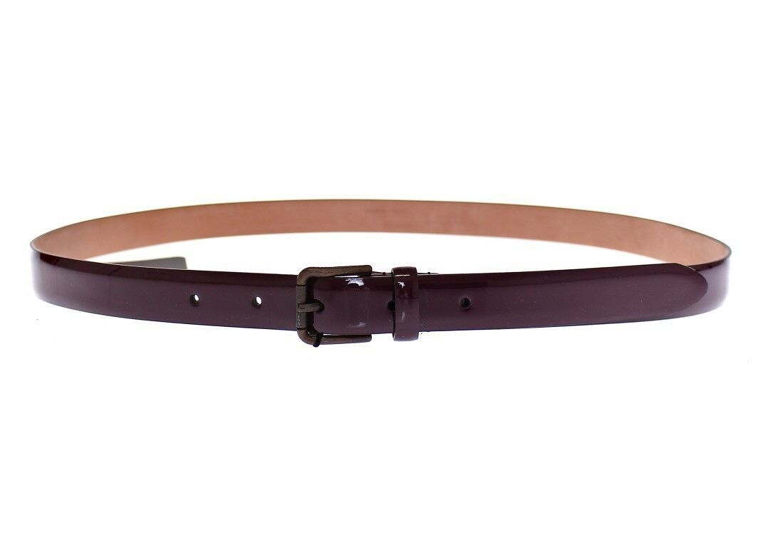 Elegante paarse leren riem