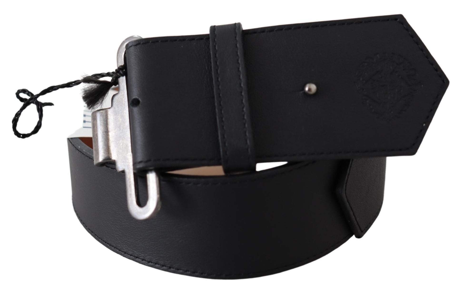 Chic Leather Adjustable Black Belt