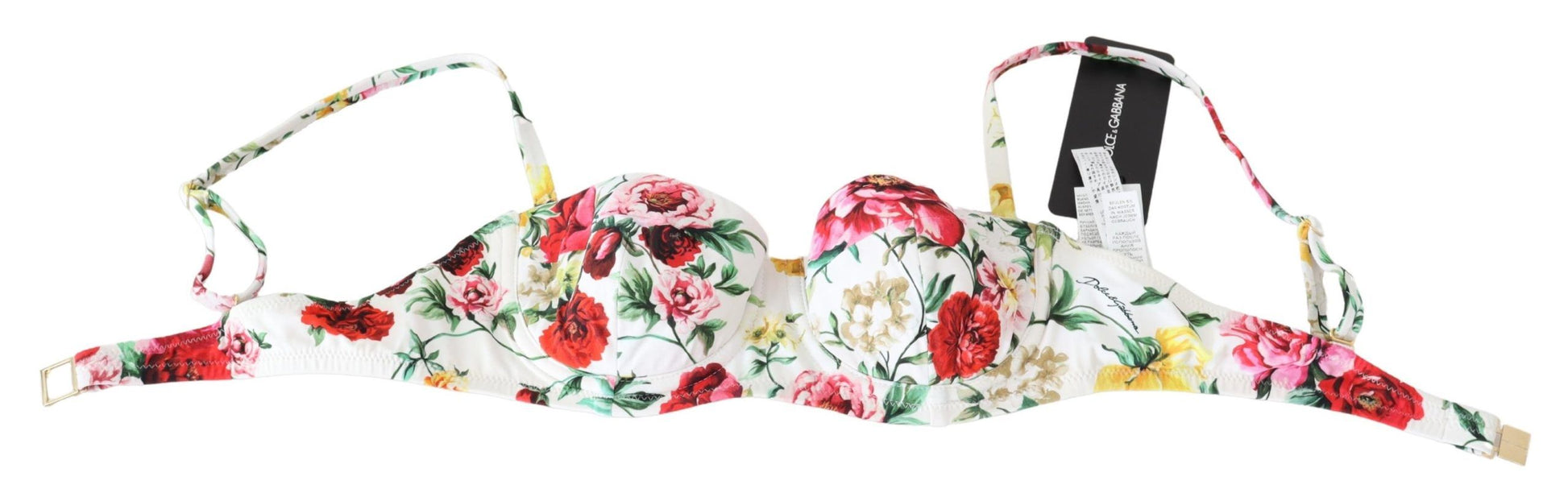 Elegante bikinitop met bloemen – zomer chic