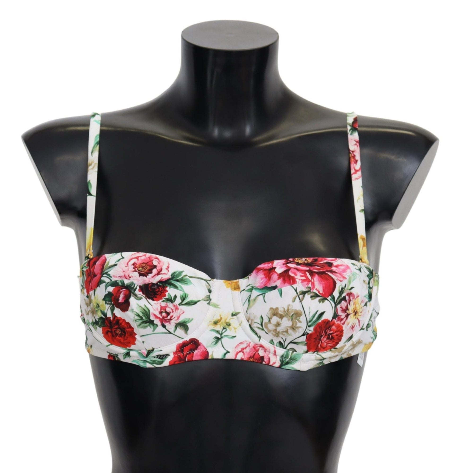 Elegante bikinitop met bloemen – zomer chic