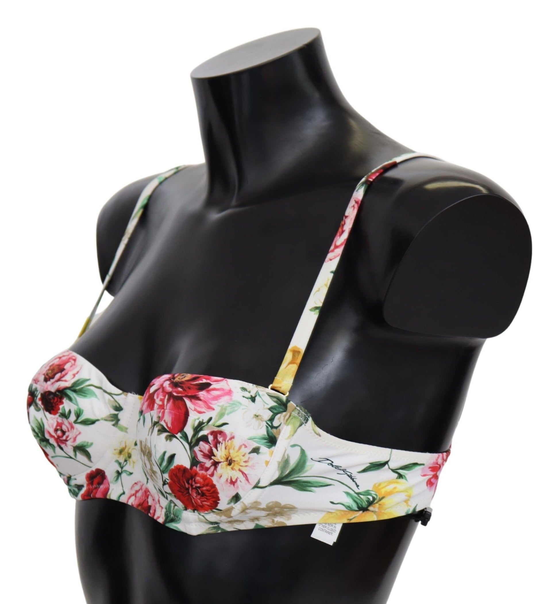 Elegante bikinitop met bloemen – zomer chic