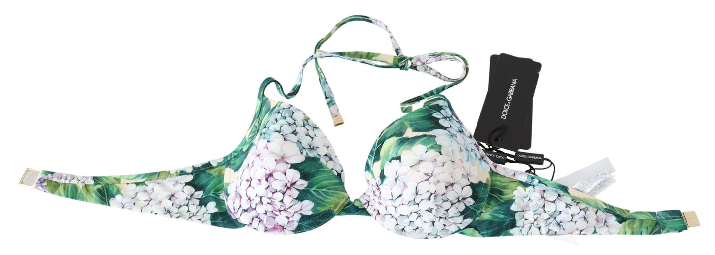 Chique bikinitopje met bloemen - Zomerbadmode Delight