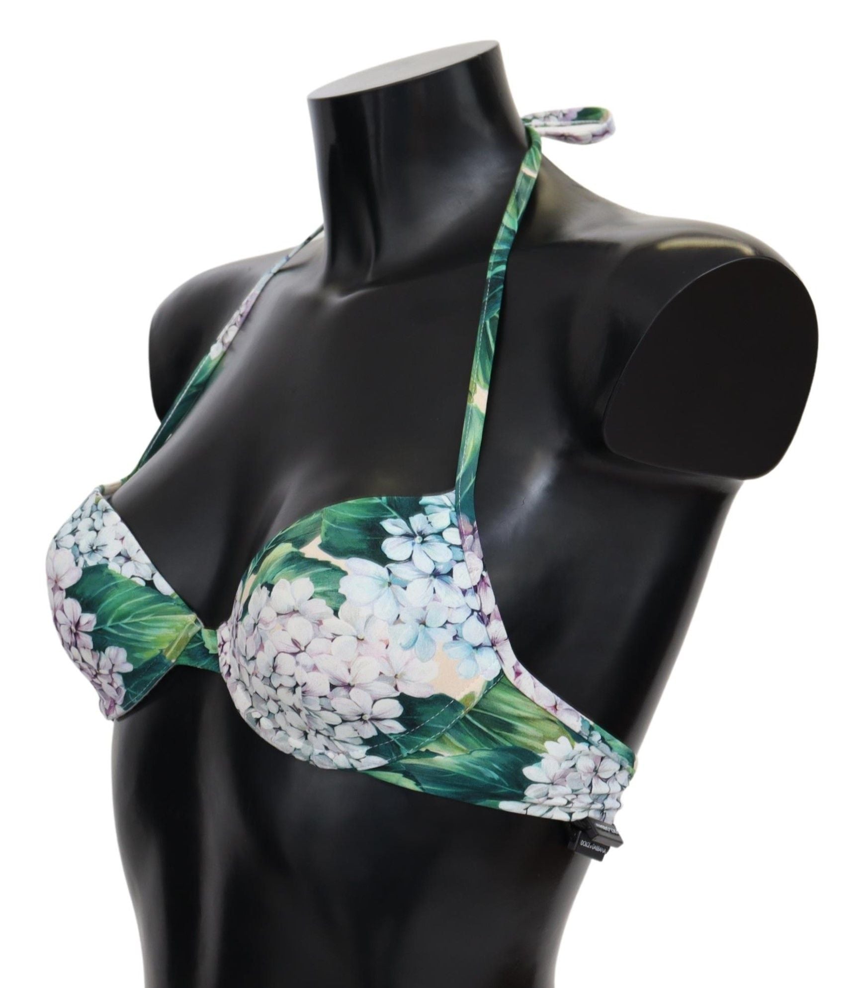 Top De Bikini Floral Elegante - Summer Trajes De Baño Delight