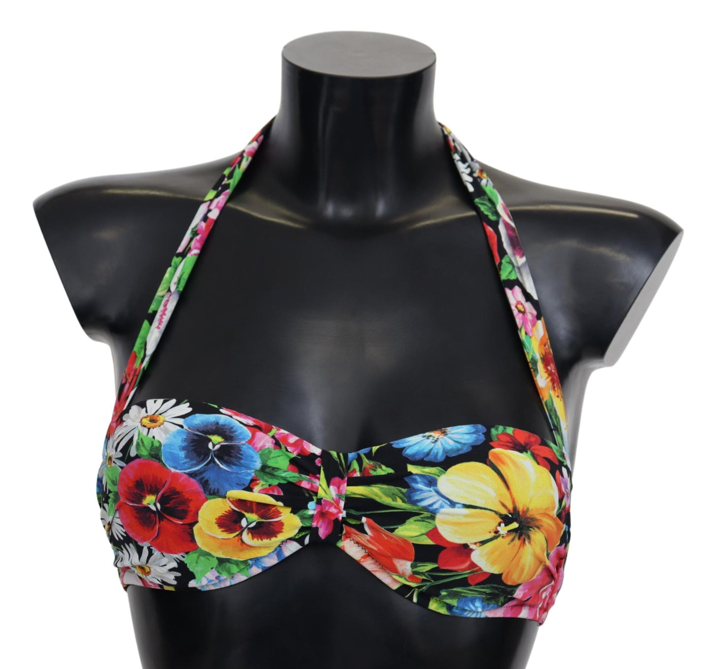 Top de bikini de gama alta con elegancia floral