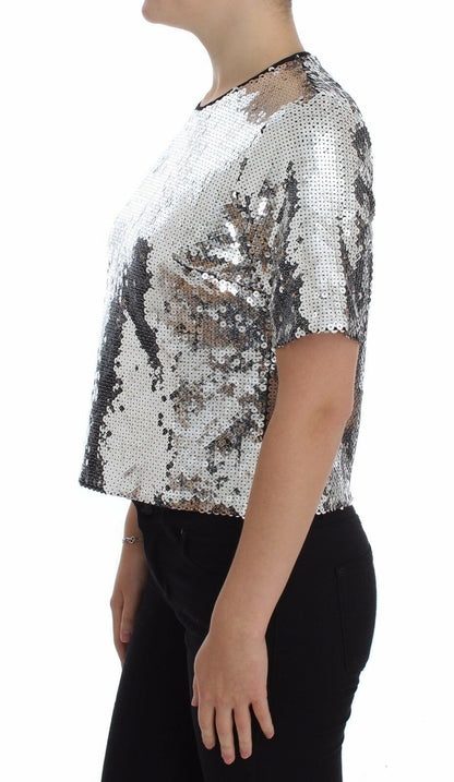 Blusa elegante con lentejuelas