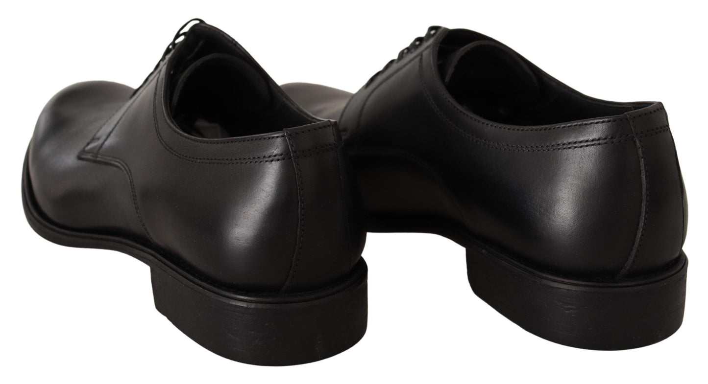 Zapatos formales Derby negros elegantes