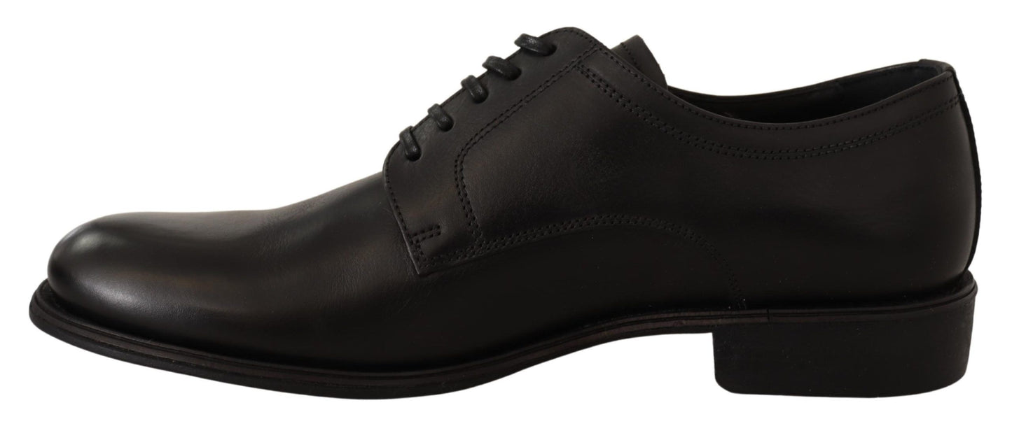 Zapatos formales Derby negros elegantes