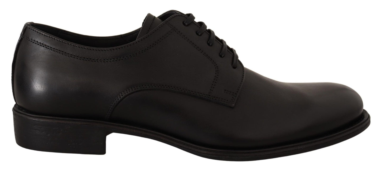 Zapatos formales Derby negros elegantes