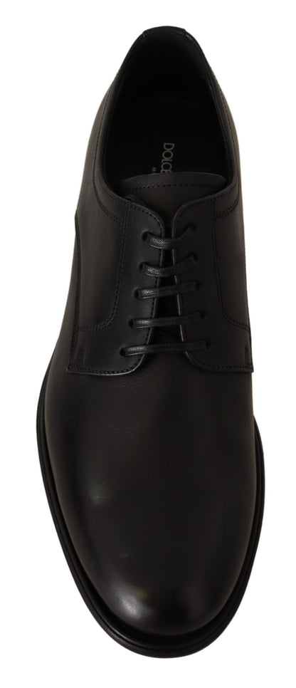 Zapatos formales Derby negros elegantes