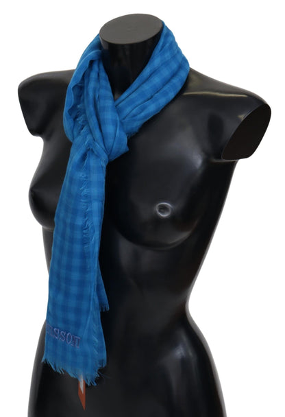 Chic Checkered Cashmere Scarf