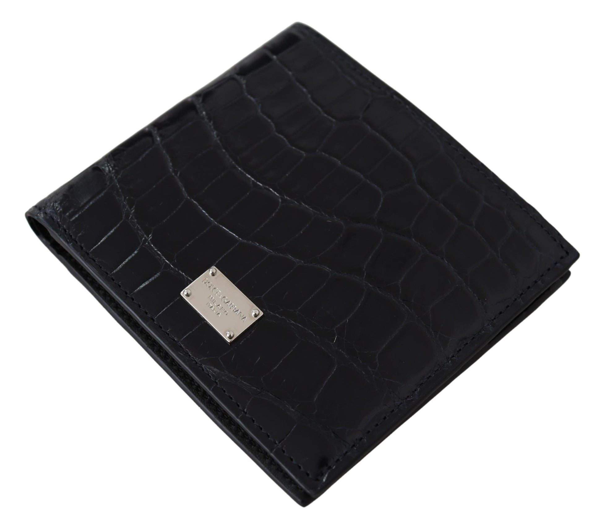 Elegant Exotic Leather Bifold Wallet