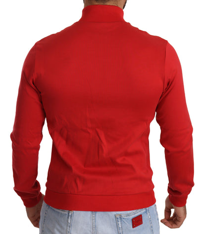 Rode DG Motor Club stretch-sweater met rits