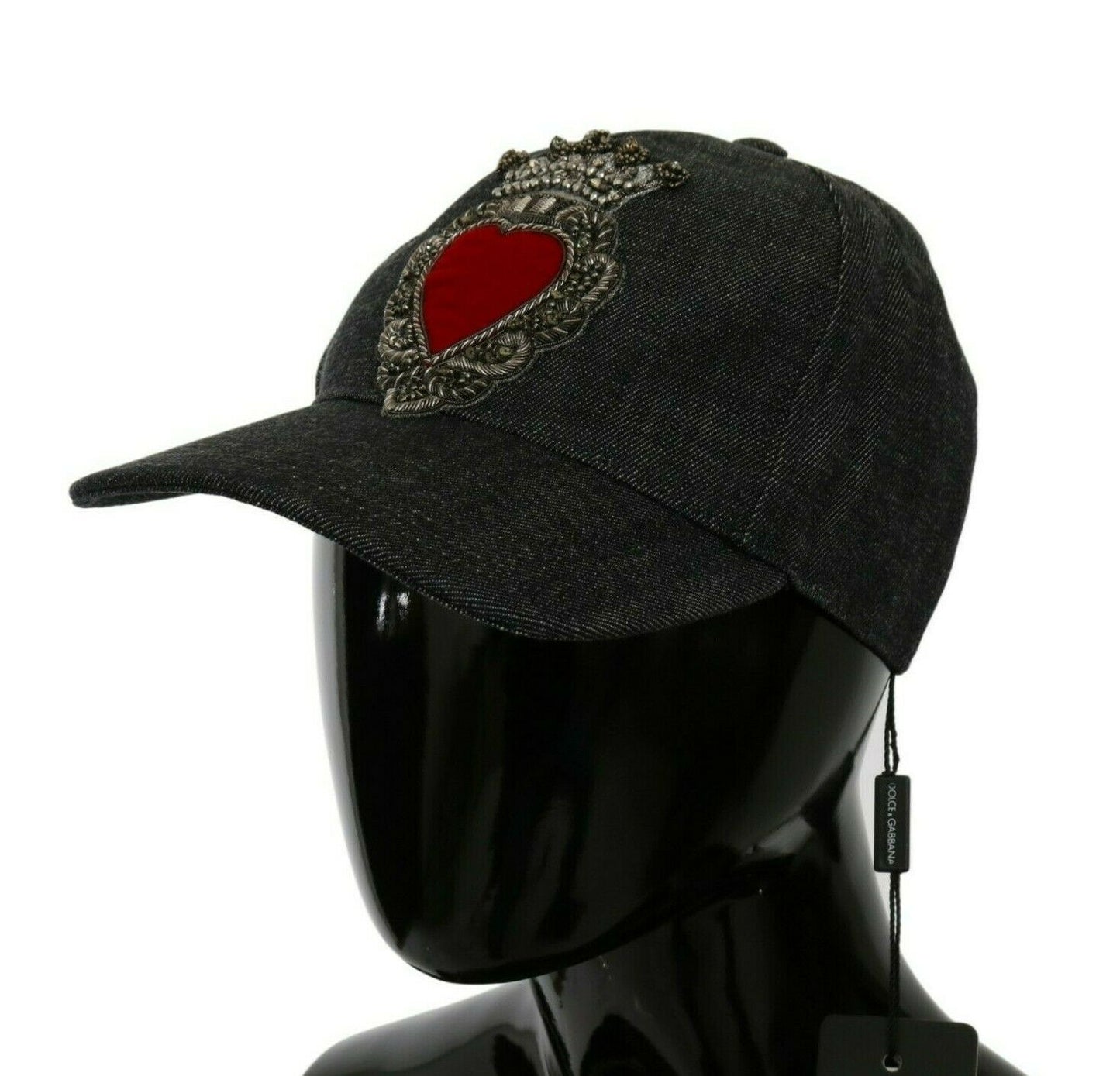 Gorra de béisbol de algodón azul elegante