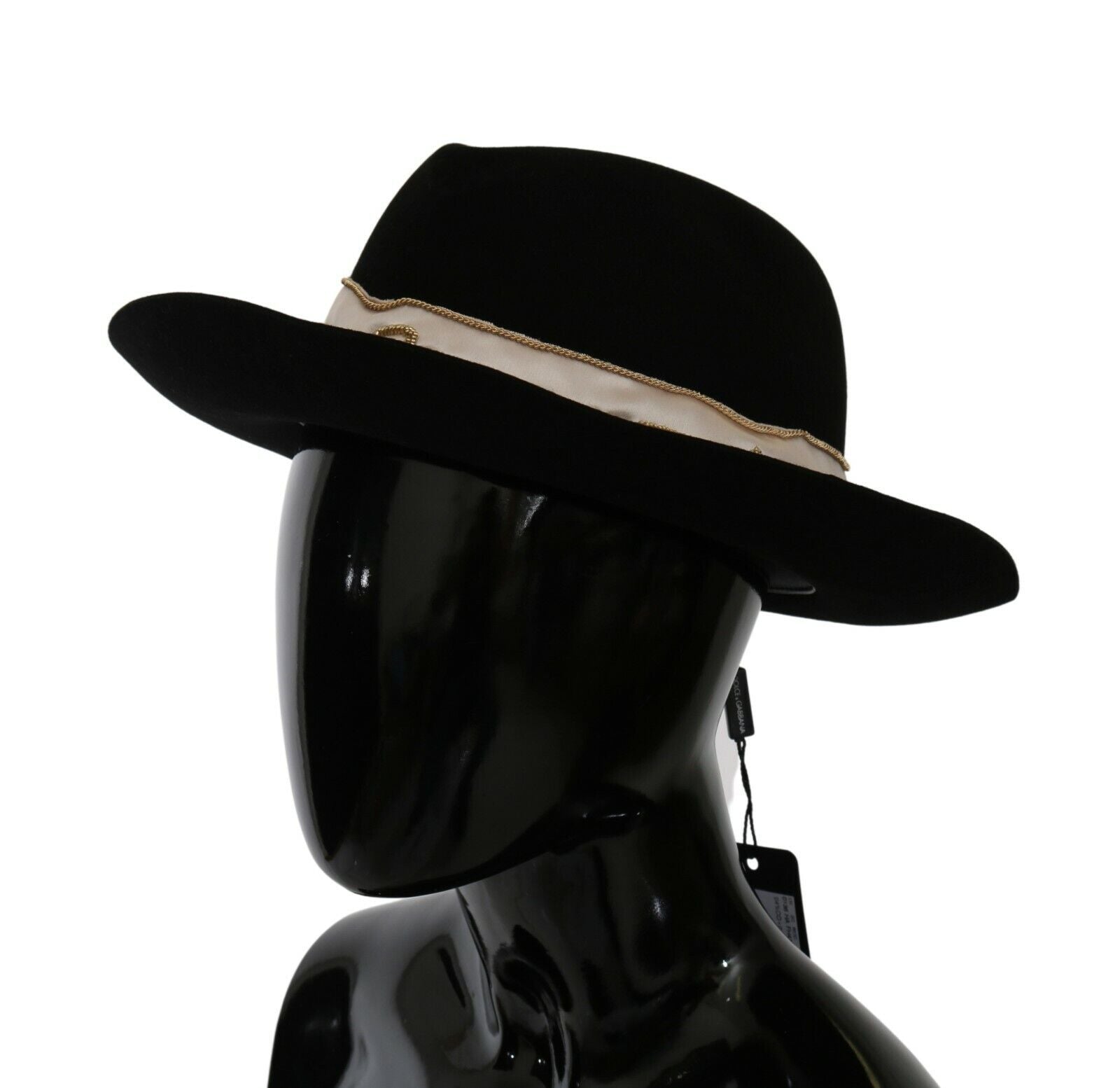 Sombrero Panamá de ala ancha Lapin elegante negro