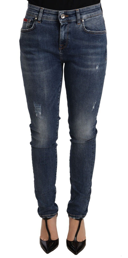 Elegante skinny jeans met slim-fit pasvorm