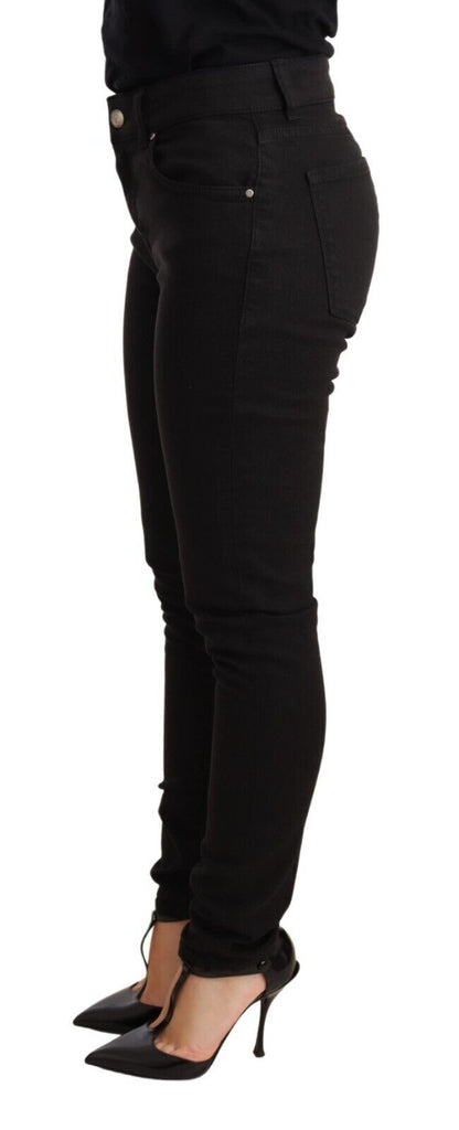 Elegante slim-fit skinny jeans met middelhoge taille