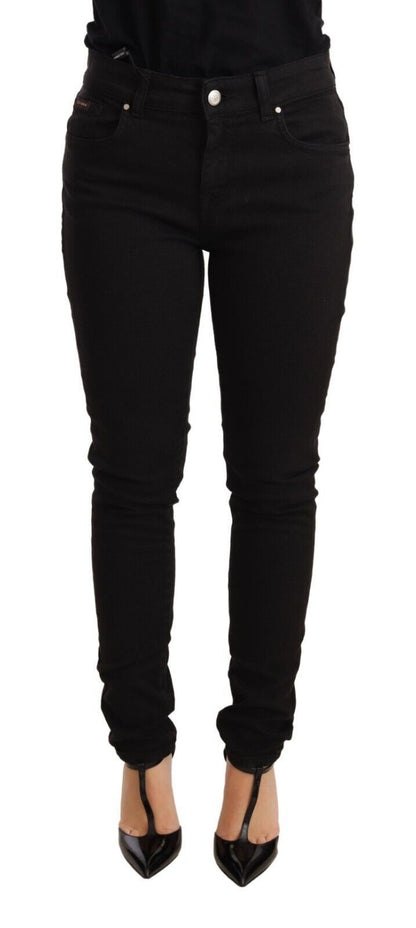 Elegante slim-fit skinny jeans met middelhoge taille