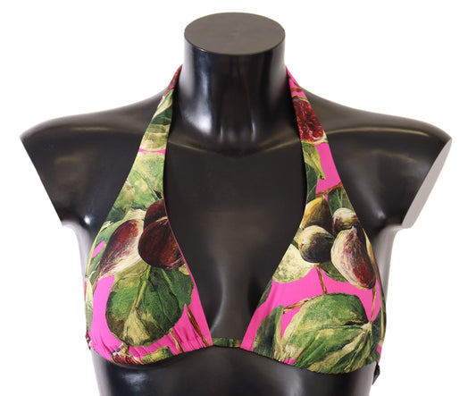 Top de bikini floral elegante