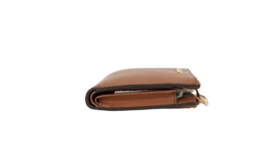 Jet Set Travel Luggage Leather Large Double Zip Wristlet Wallet