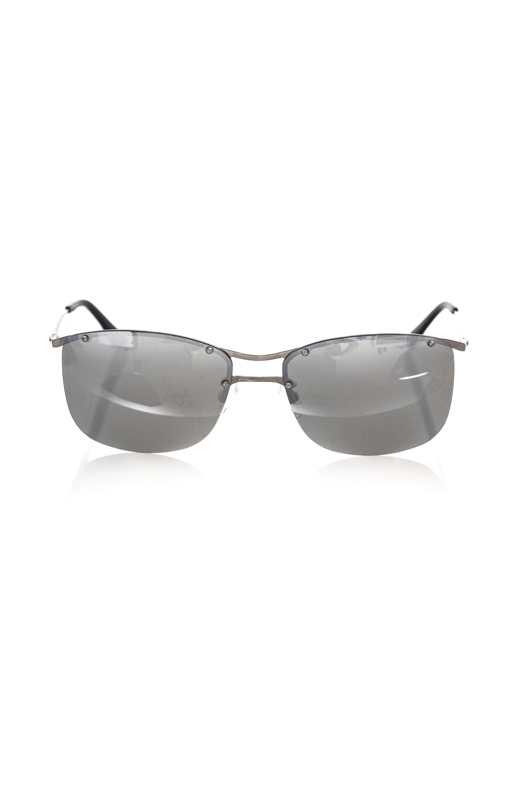 Silver Metallic Male Sunglass