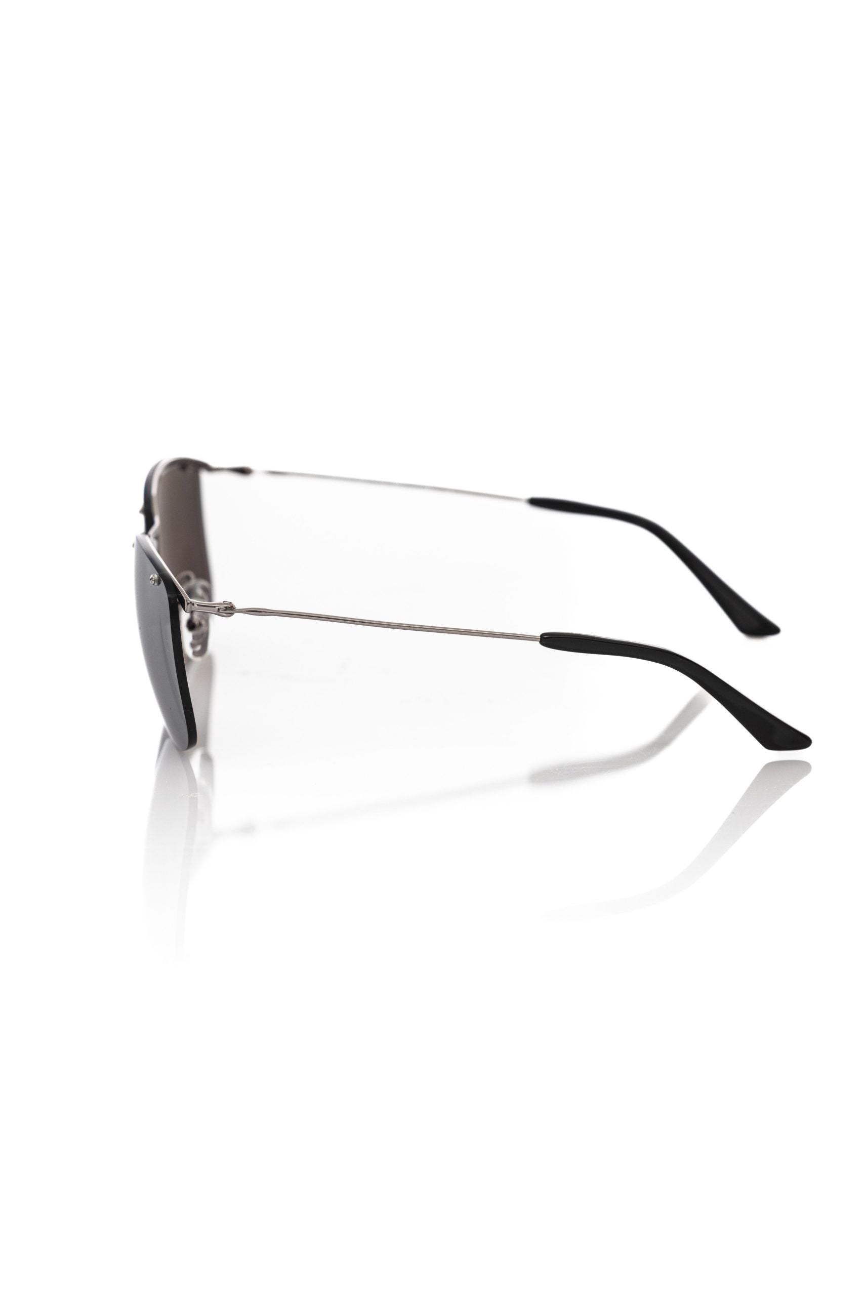 Silver Metallic Male Sunglass