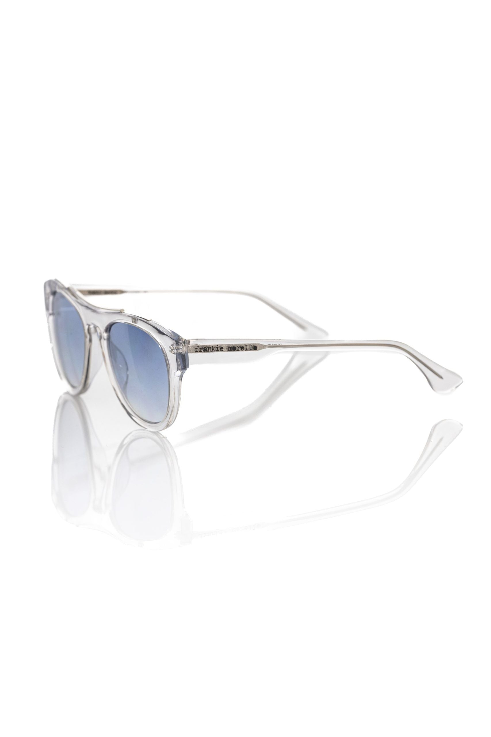 White Acetate Men's Sunglass