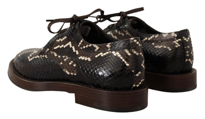 Elegante formele Python Derby-schoenen