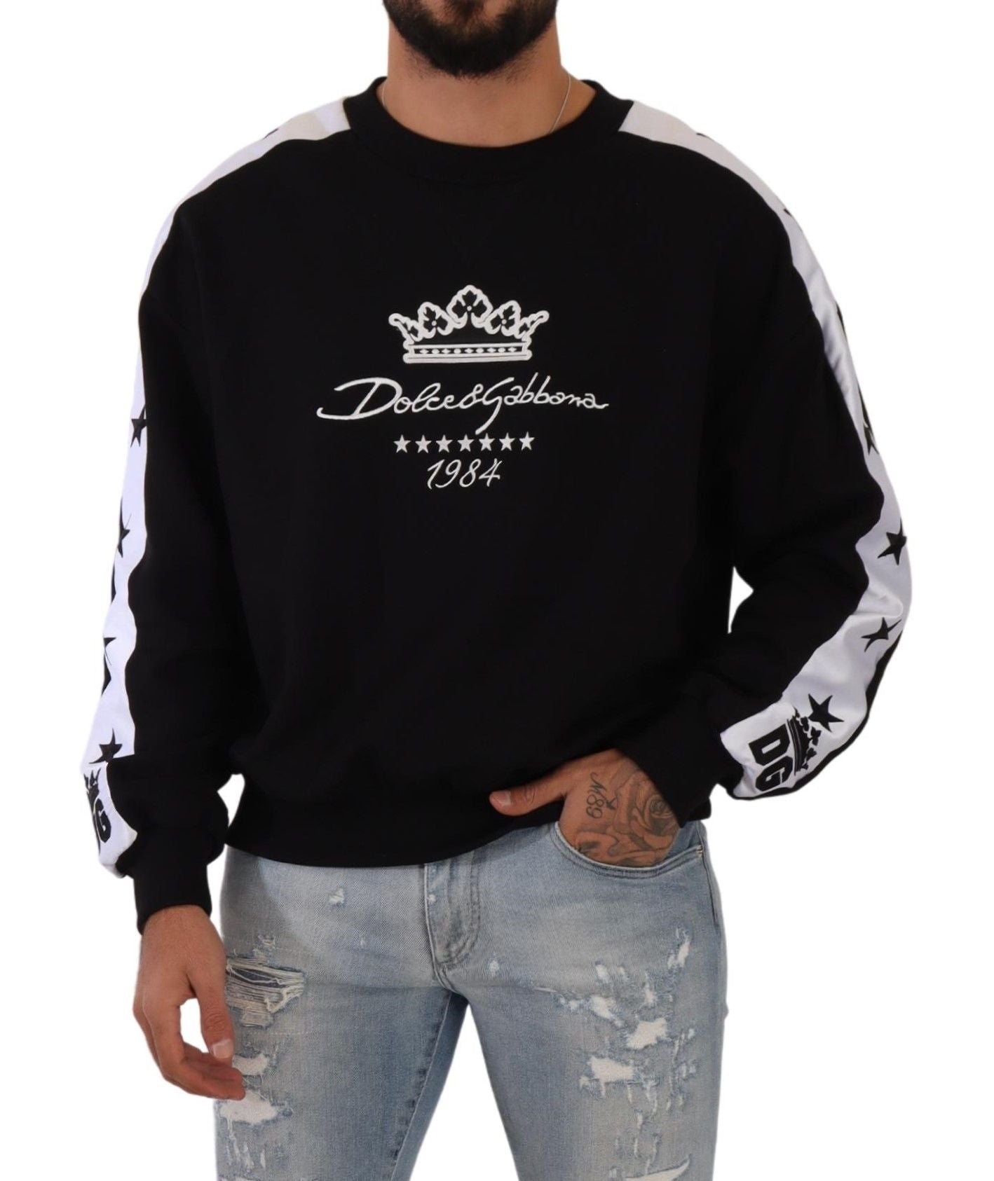 Elegant Crown 1984 Crewneck Sweater