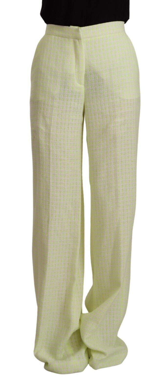 High-Waist Straight-Leg Chic Trousers