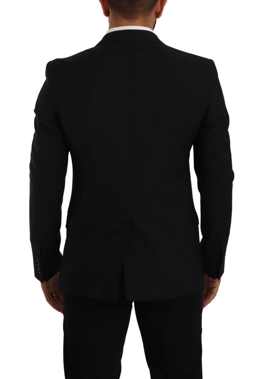 Elegante blazer y chaleco de corte slim Martini negro