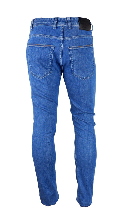 Light Blue Cotton Men Jeans