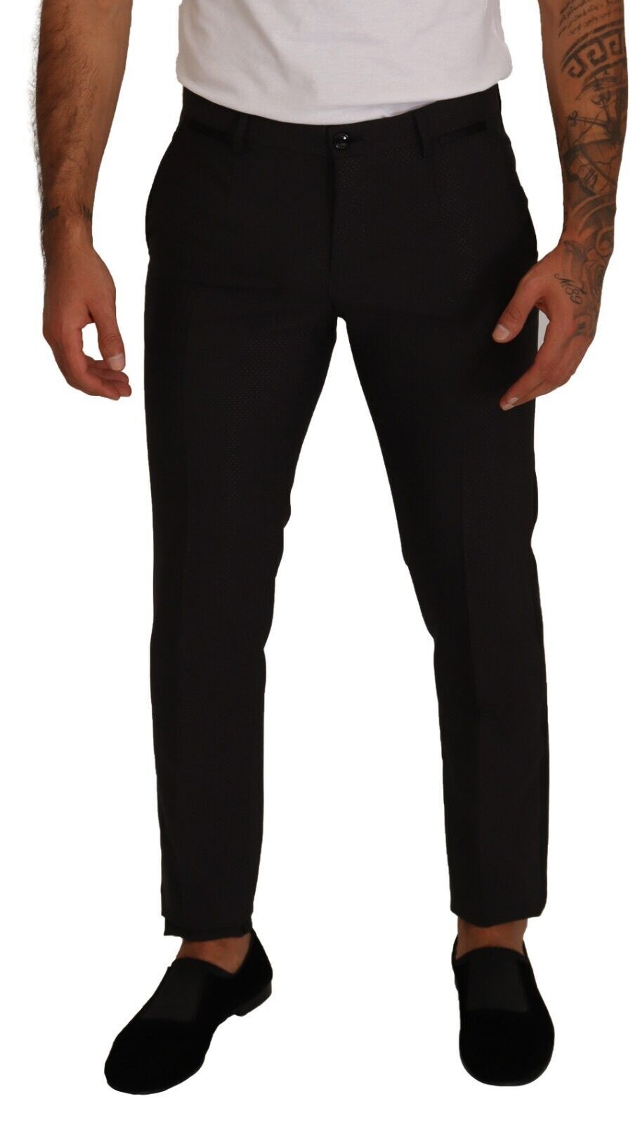 Elegante skinny smokingbroek