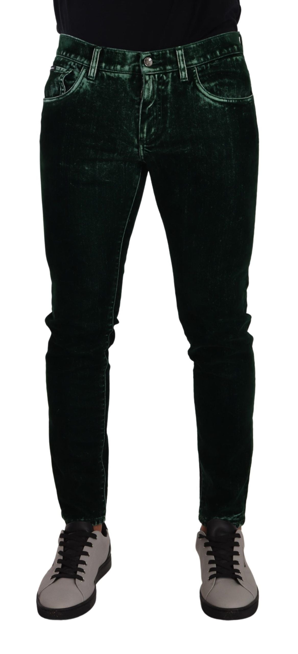 Strakke skinny jeans van katoenmix