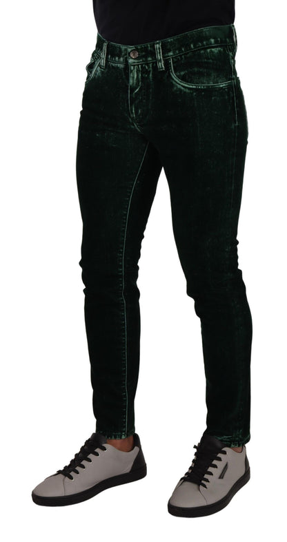 Strakke skinny jeans van katoenmix