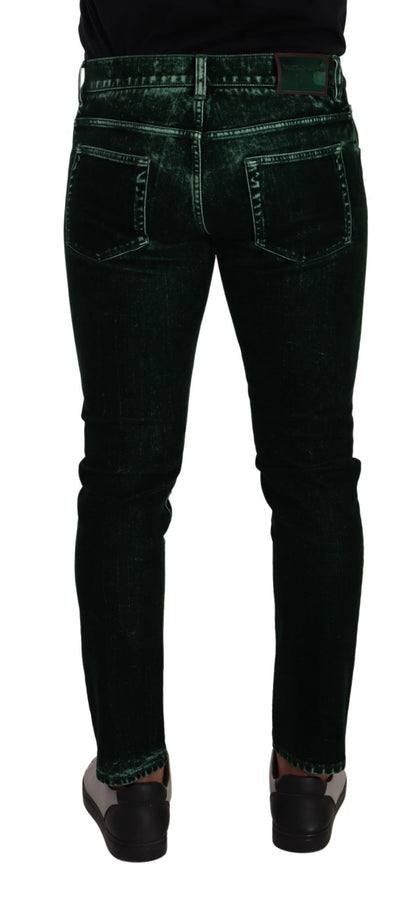 Strakke skinny jeans van katoenmix