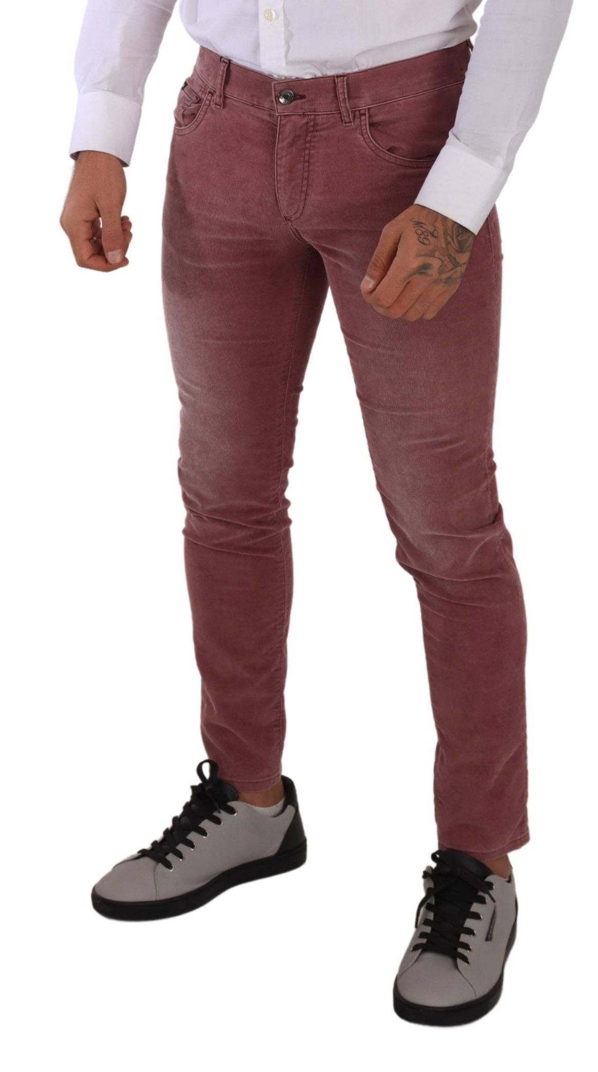 Elegante slim-fit corduroy jeans