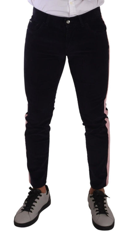 Elegante slim-fit corduroy skinny jeans