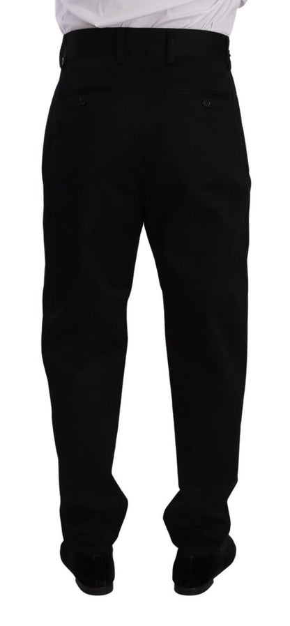 Elegante katoenen slim-fit broek