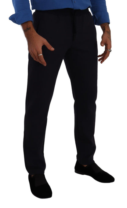 Pantalones jogger azules elegantes para hombre