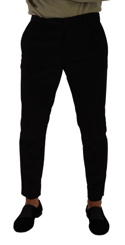 Elegante slim-fit corduroy skinny broek